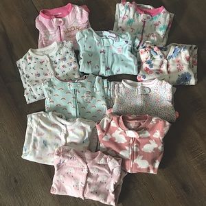 9 Month pajama lot 😎